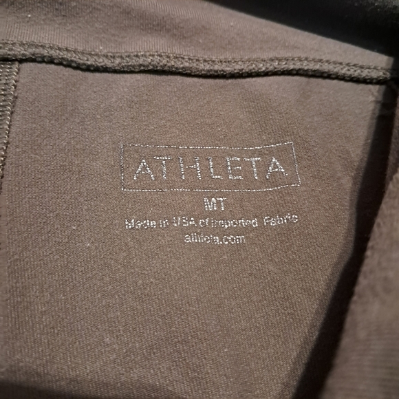Athleta Straight Leg Flare Pants  Womens Small Green Medium MT Leggings - Picture 5 of 7